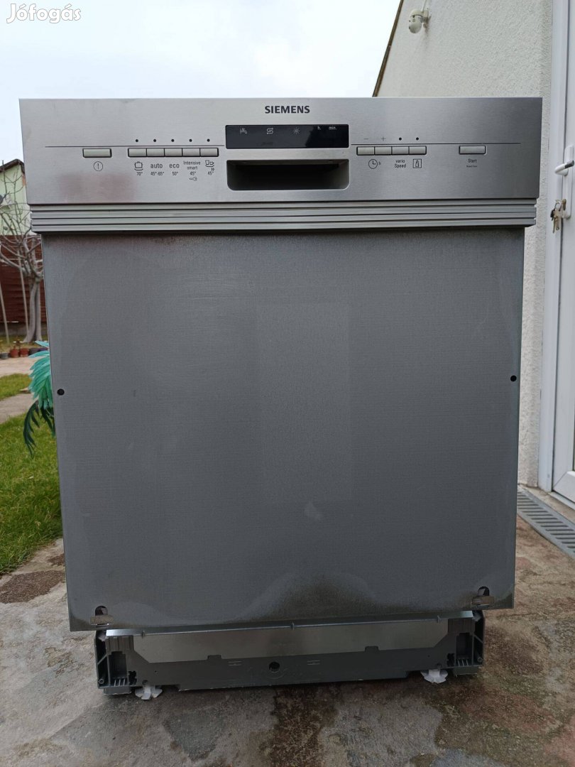 Siemens A inox digitális beépíthető 12 terítékes mosogatógép
