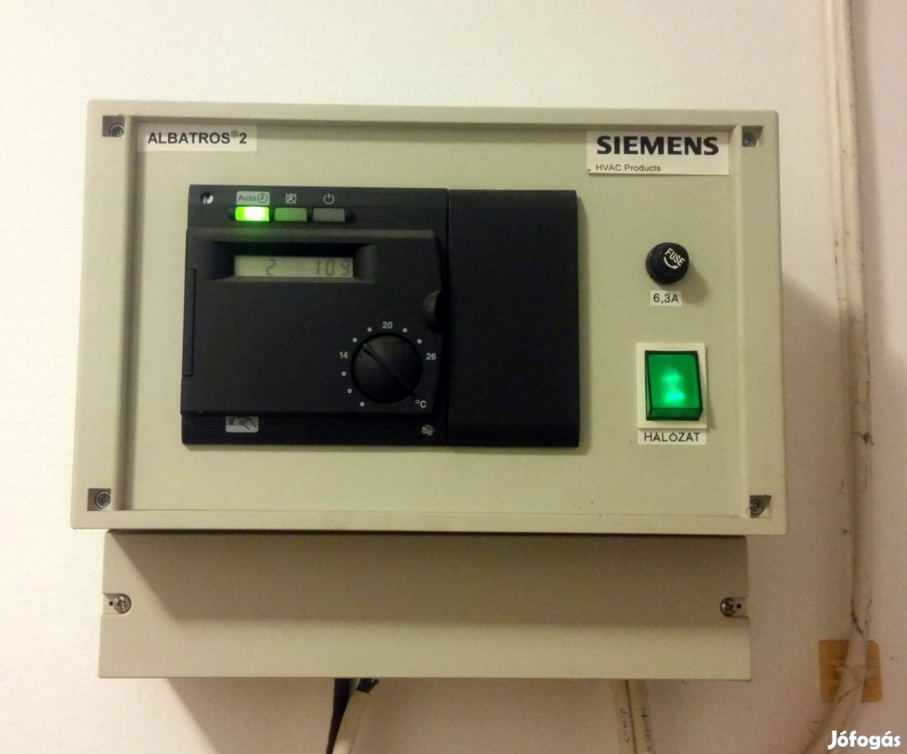 Siemens Albatrosz 2 eladó fűtésszabályzó vezérlő egység