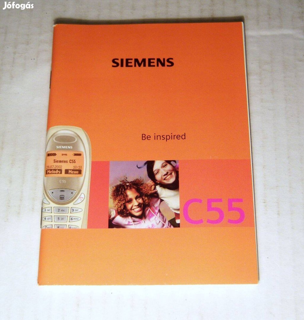 Siemens C55 User Guide (2002) Angol nyelvű