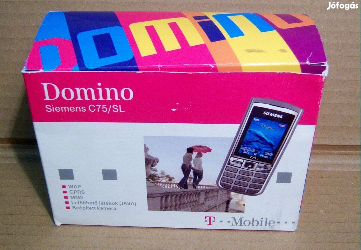 Siemens C75/SL (2005) Üres T-Mobile Külső Doboz