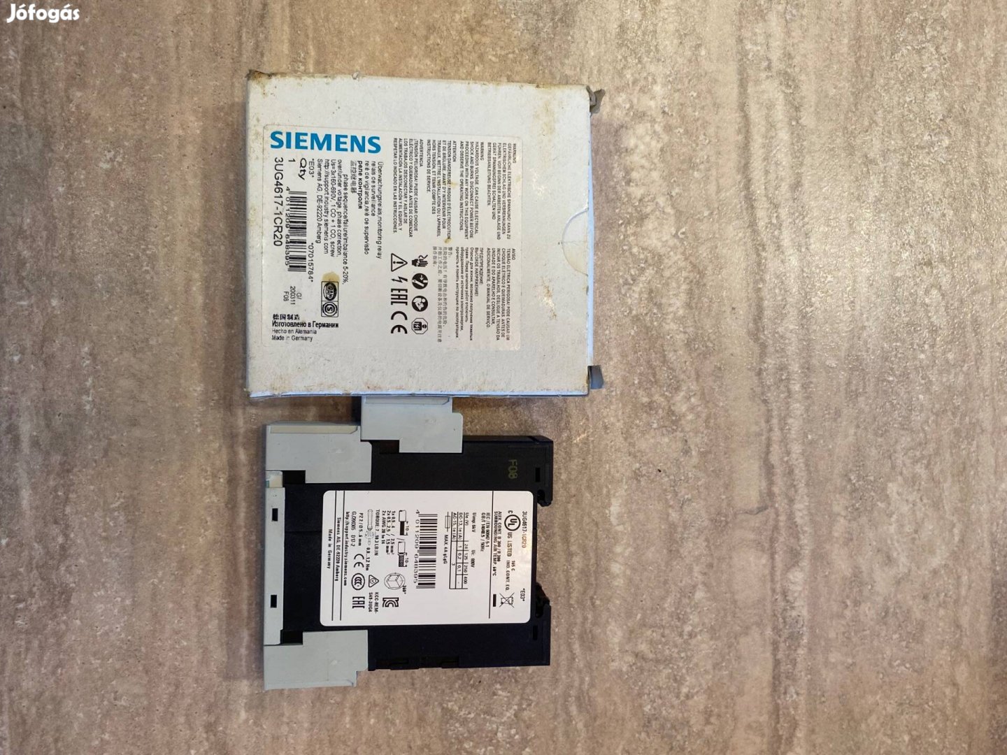 Siemens Feszültség felügyeleti relé