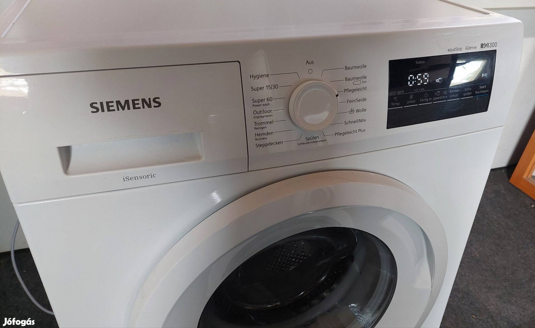 Siemens IQ300 típusú mosógép 