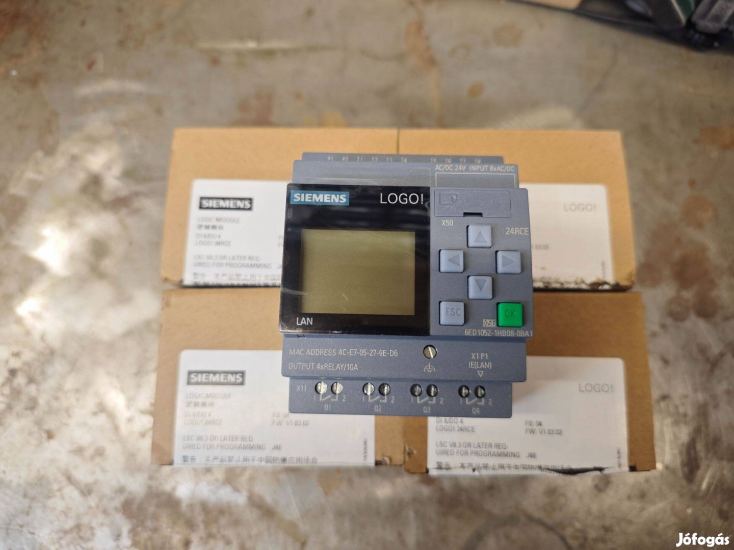 Siemens Logo PLC 24V DC