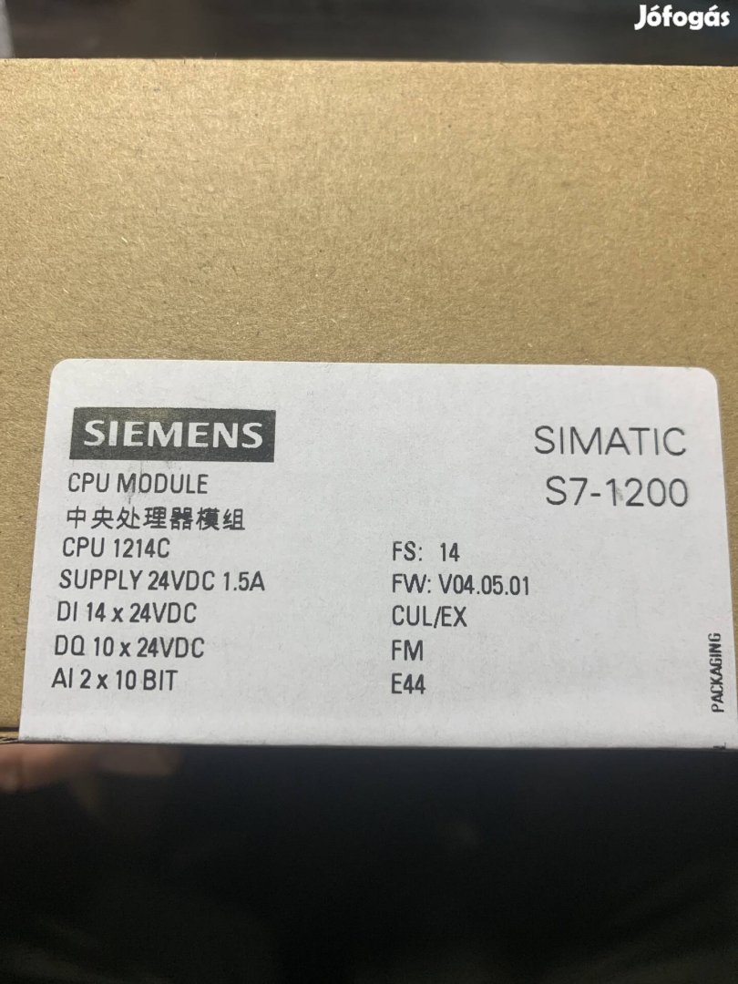 Siemens PLC 1214c dc/dc/dc