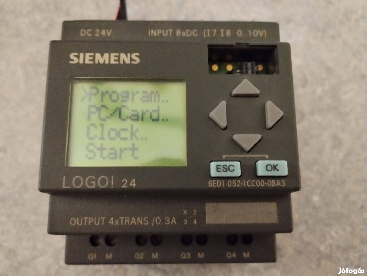 Siemens PLC Logo 24 052-1CC00-0BA3