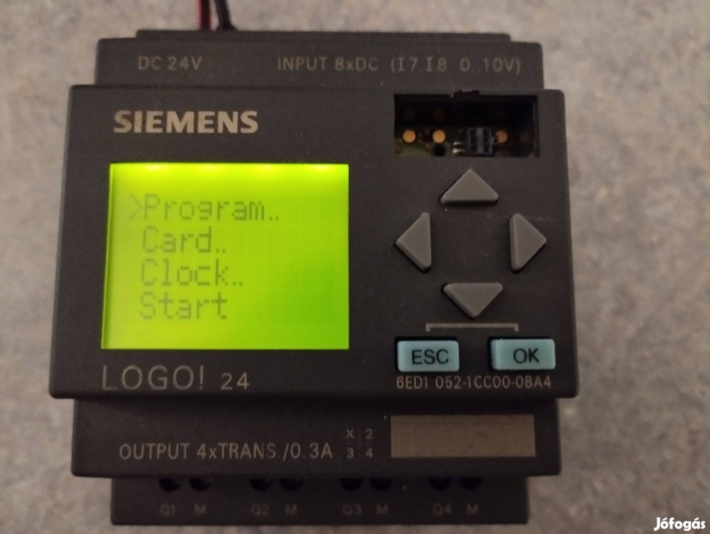 Siemens PLC Logo 24 052-1CC00-0BA4