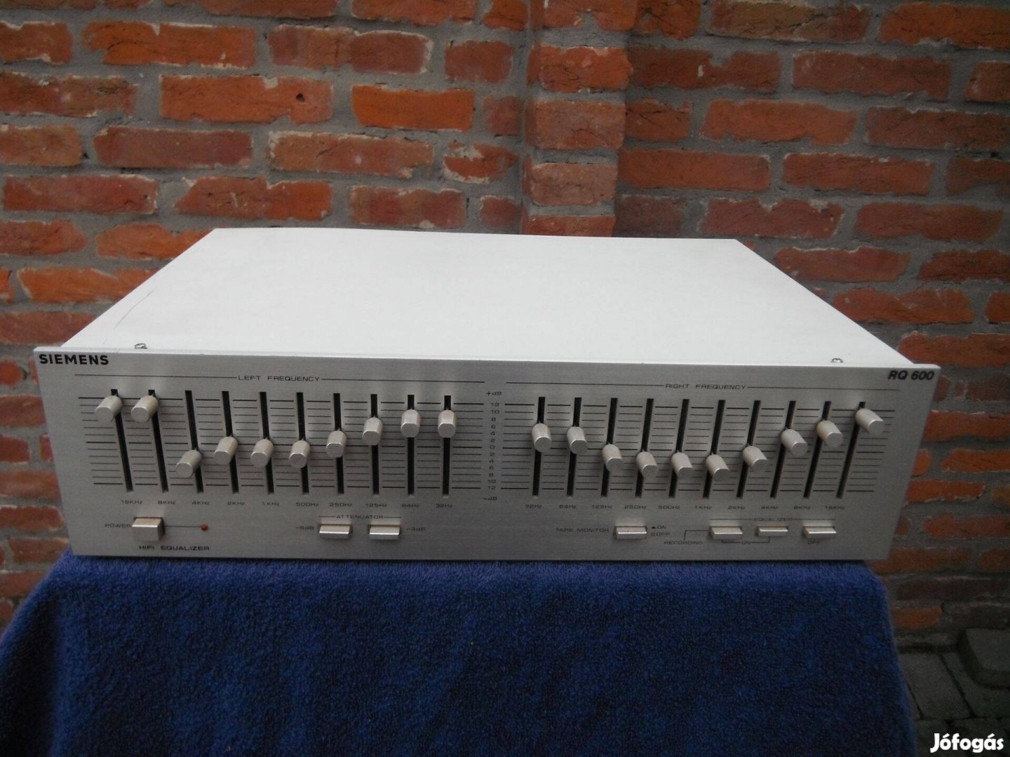 Siemens RQ600 eqvalizer 2x10 sávos