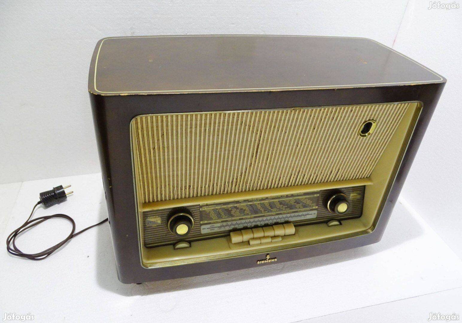 Siemens Radio Super G7 rádió Retro Vintage