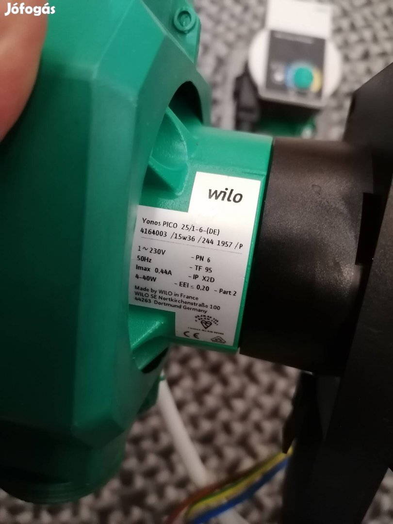 Siemens Rvp201+Wilo keringető szivattyú 2db 