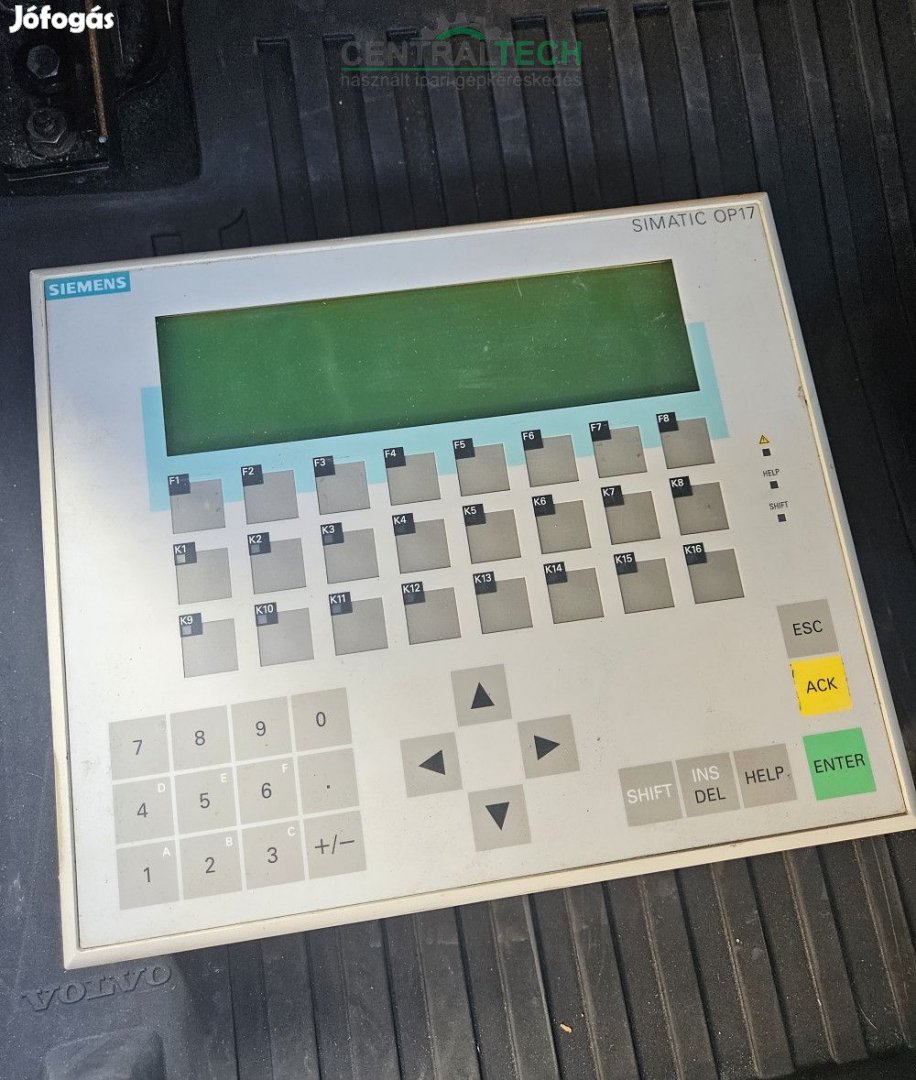 Siemens SIMATIC OP17-DP operátor panel 6AV36171JC200AX1 kezelőpanel