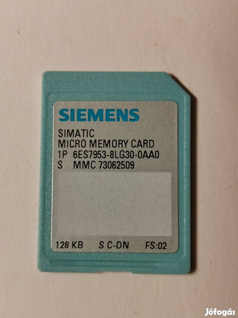 Siemens Simatic MMC Micro memória kártya