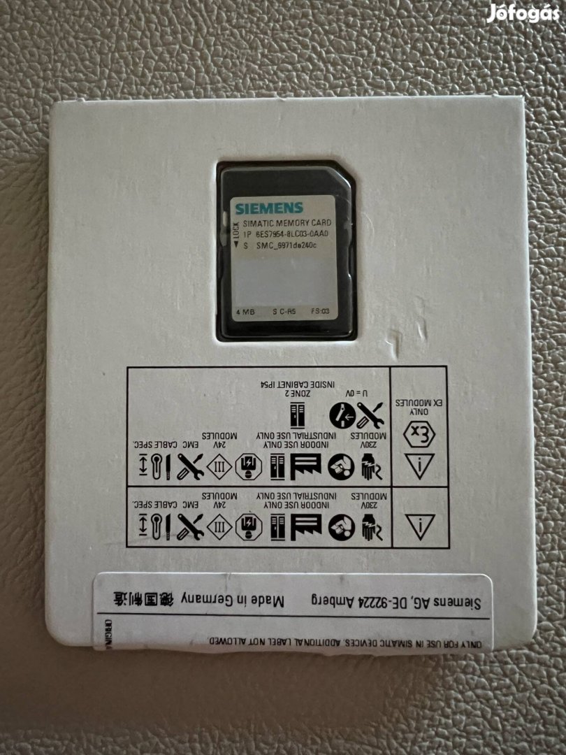 Siemens Simatic Memory Card 4MB