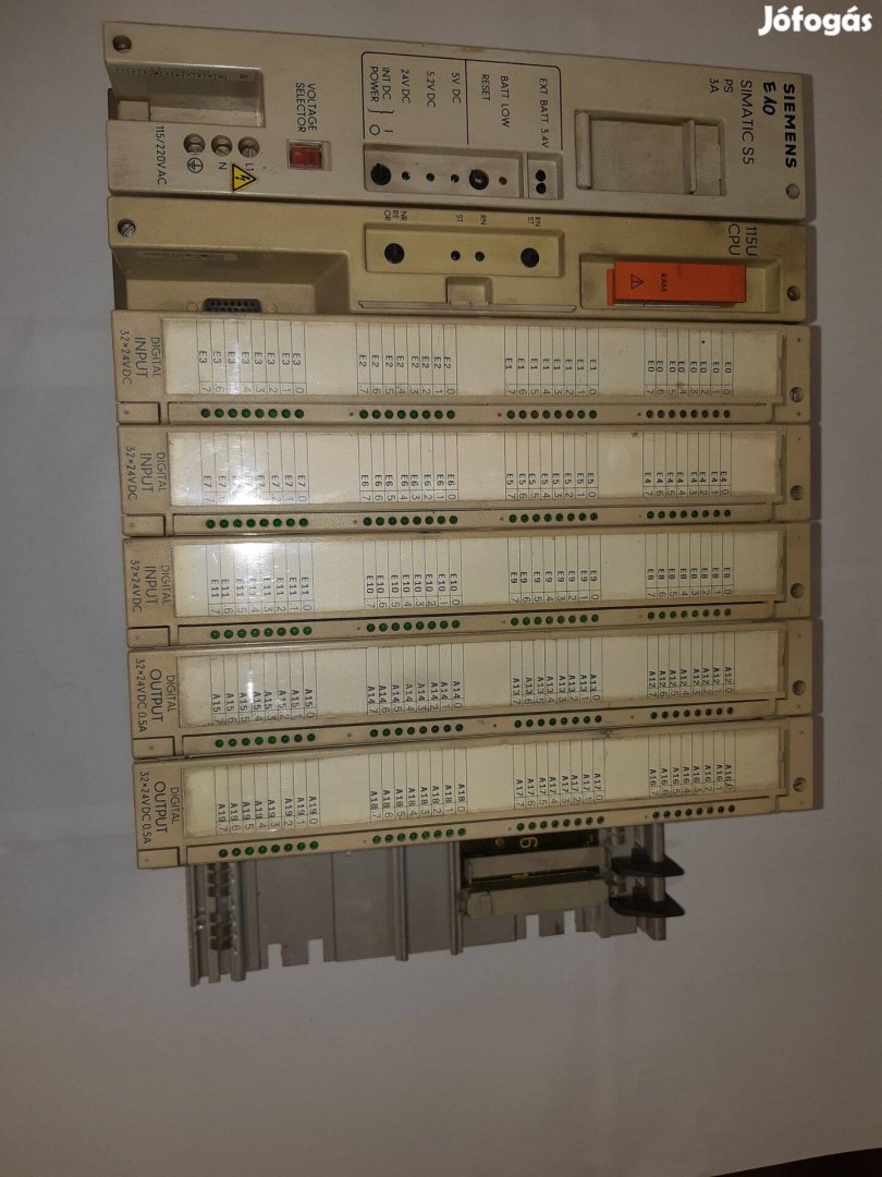 Siemens Simatic S5 PLC 115U CPU + modulok #242