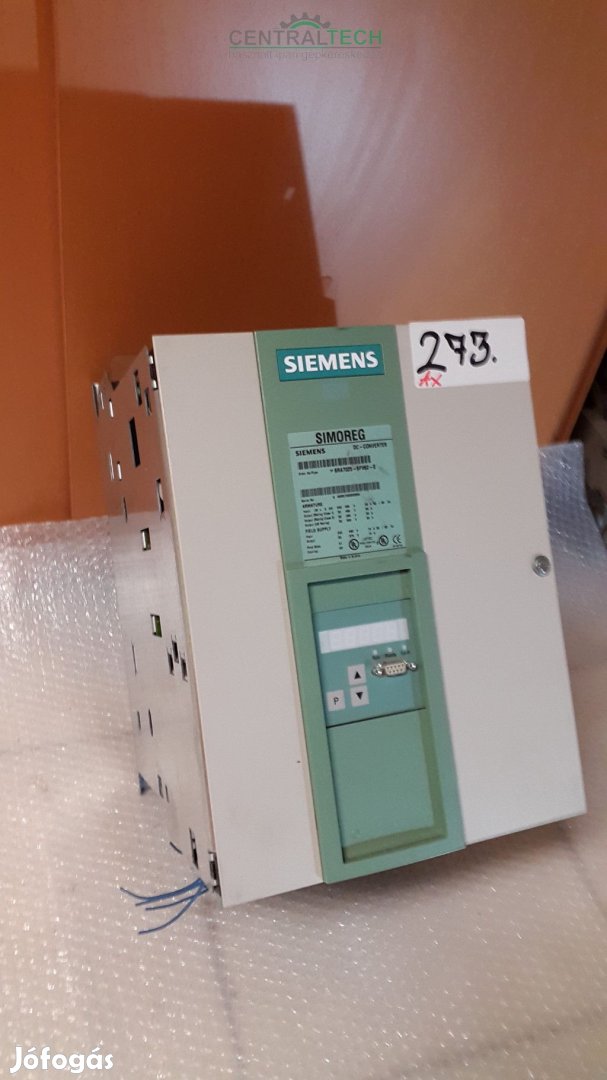 Siemens Simoreg 6RA7025-6FV62 digitális egyenáramú hajtásvezérlő
