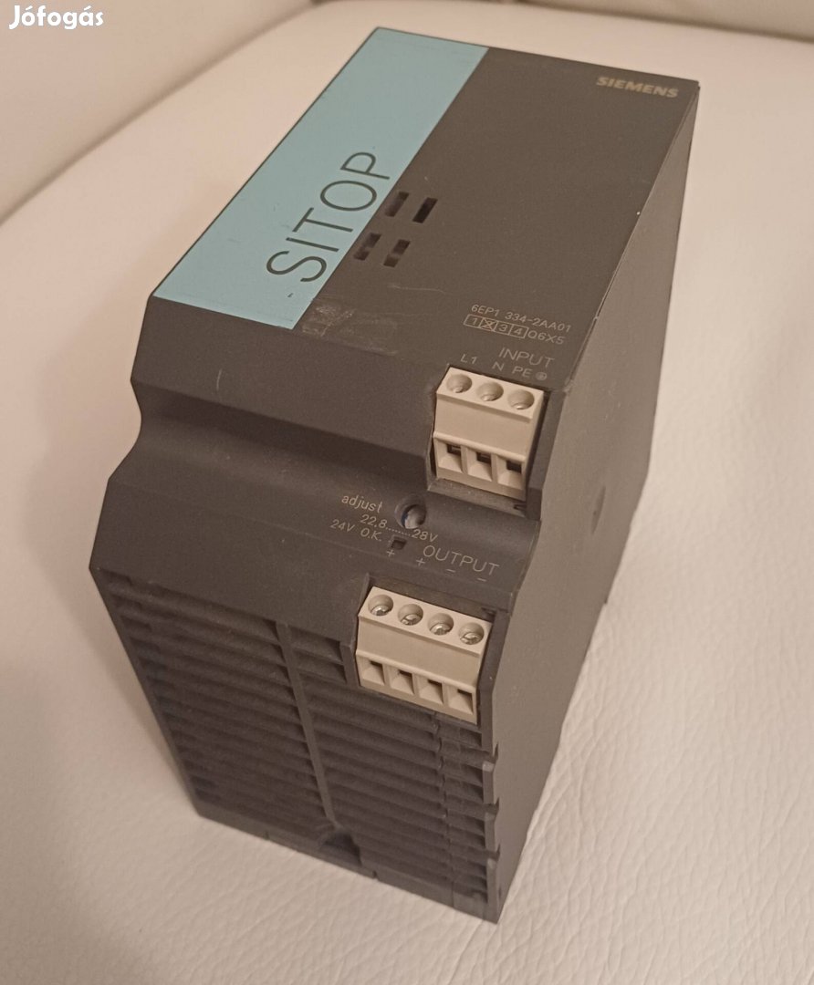 Siemens Sitop Smart 6EP1 334-2AA01 AC230V DC24V/10A tápegység