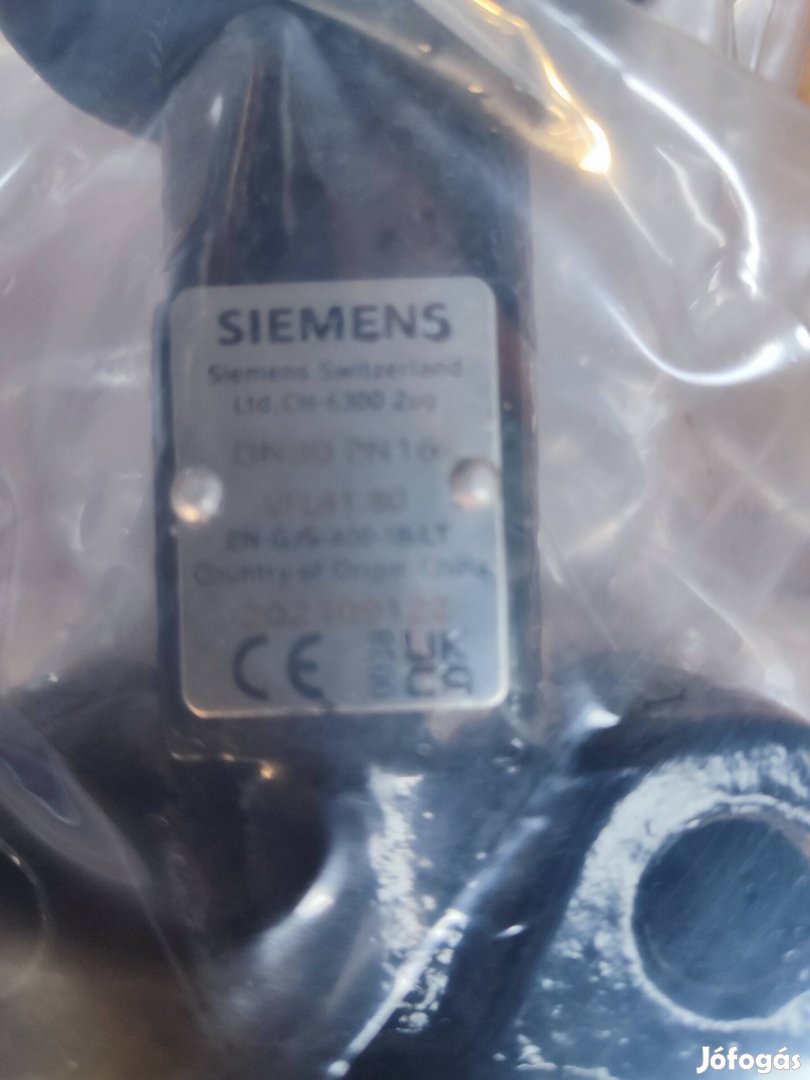 Siemens Vfl 41.80 szemes pillangó szelep DN80