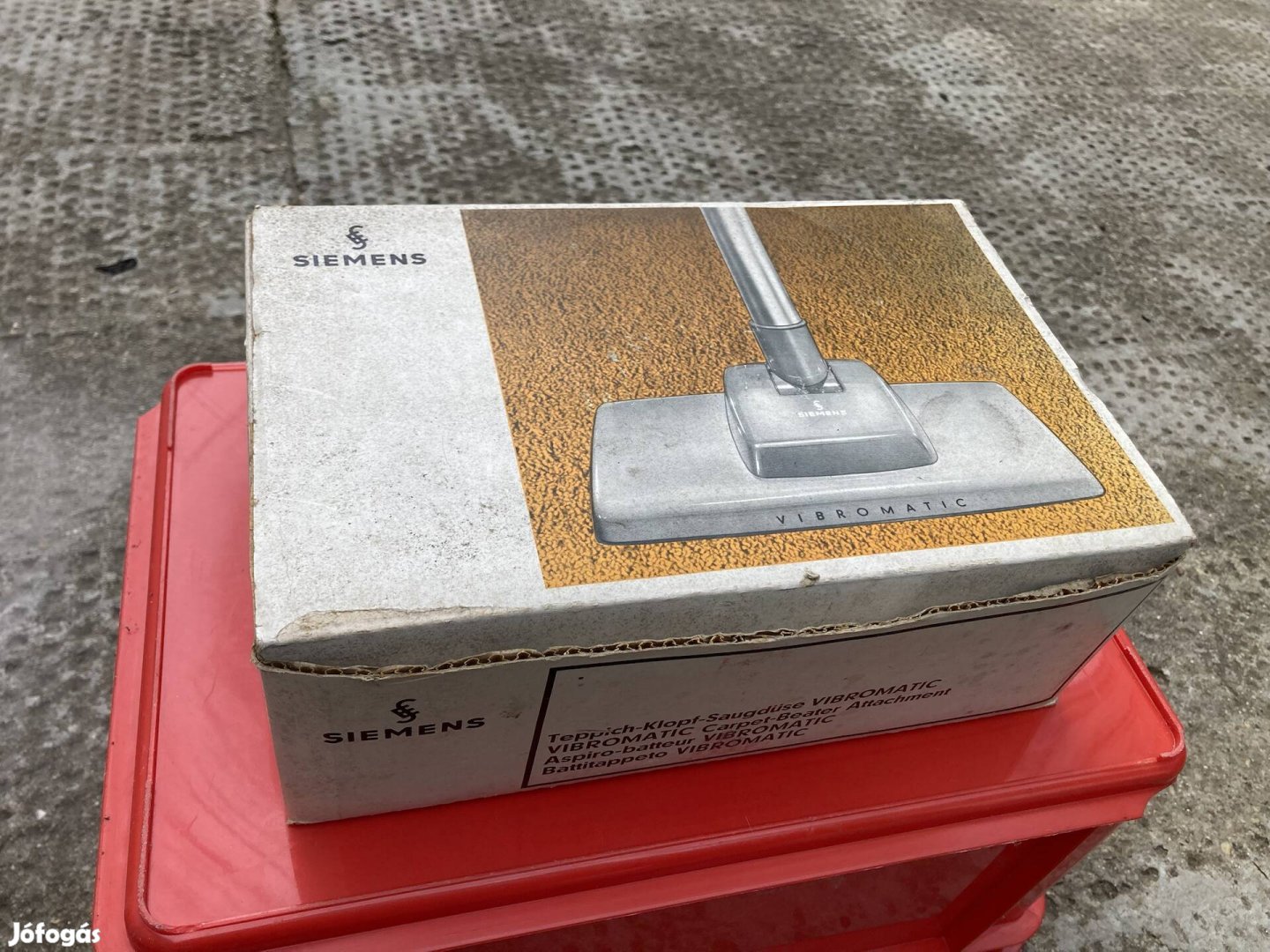 Siemens Vibromatic retro regi porszivo kiegeszito
