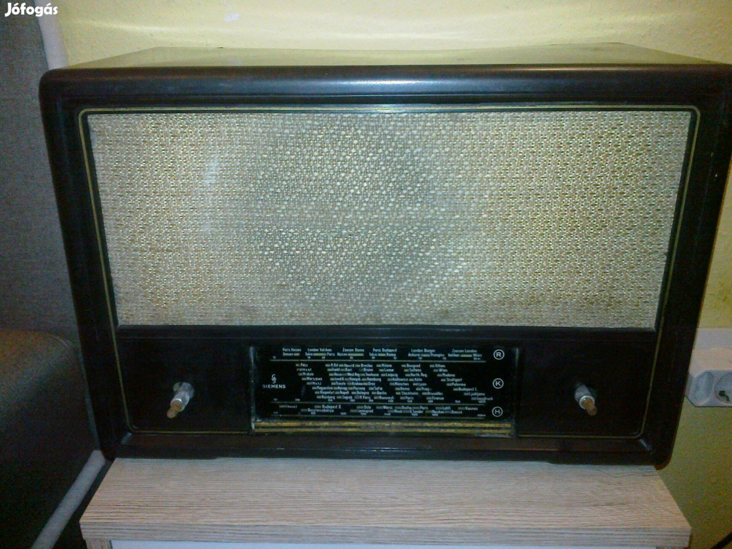 Siemens antik rádió alk. gyűjteménybe