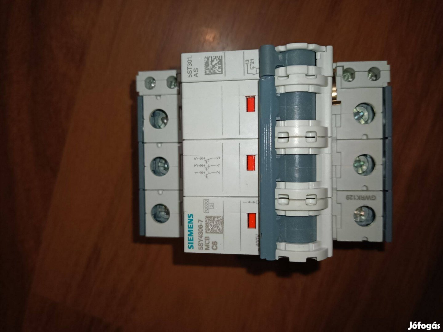 Siemens ipari háromfázisú kismegszakító
