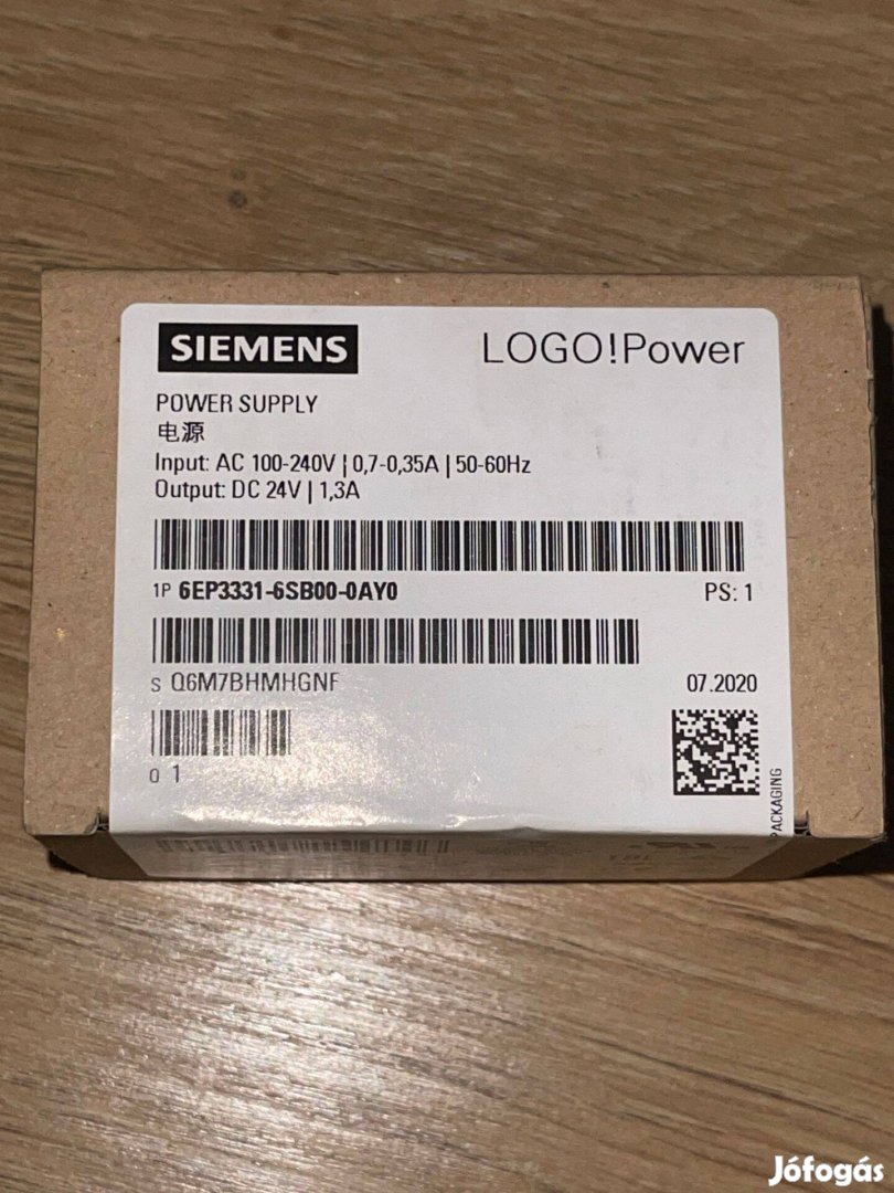 Siemens tápegységó 24V / 1.3A