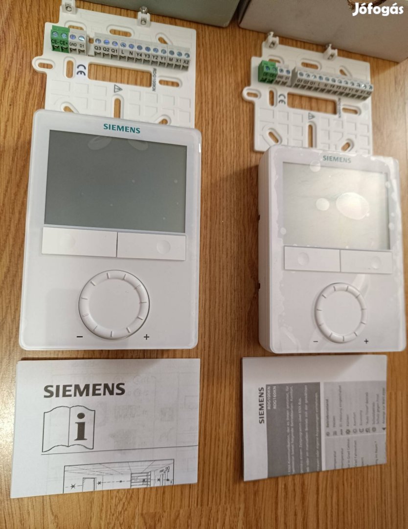 Siemens termosztát Fan-Coil rendszerhez 