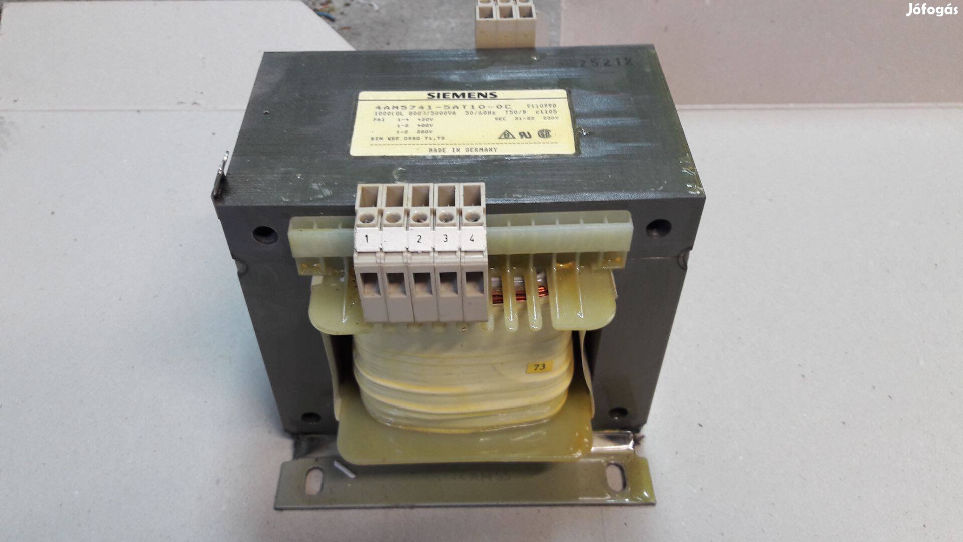 Siemens transzformátor 400/230V