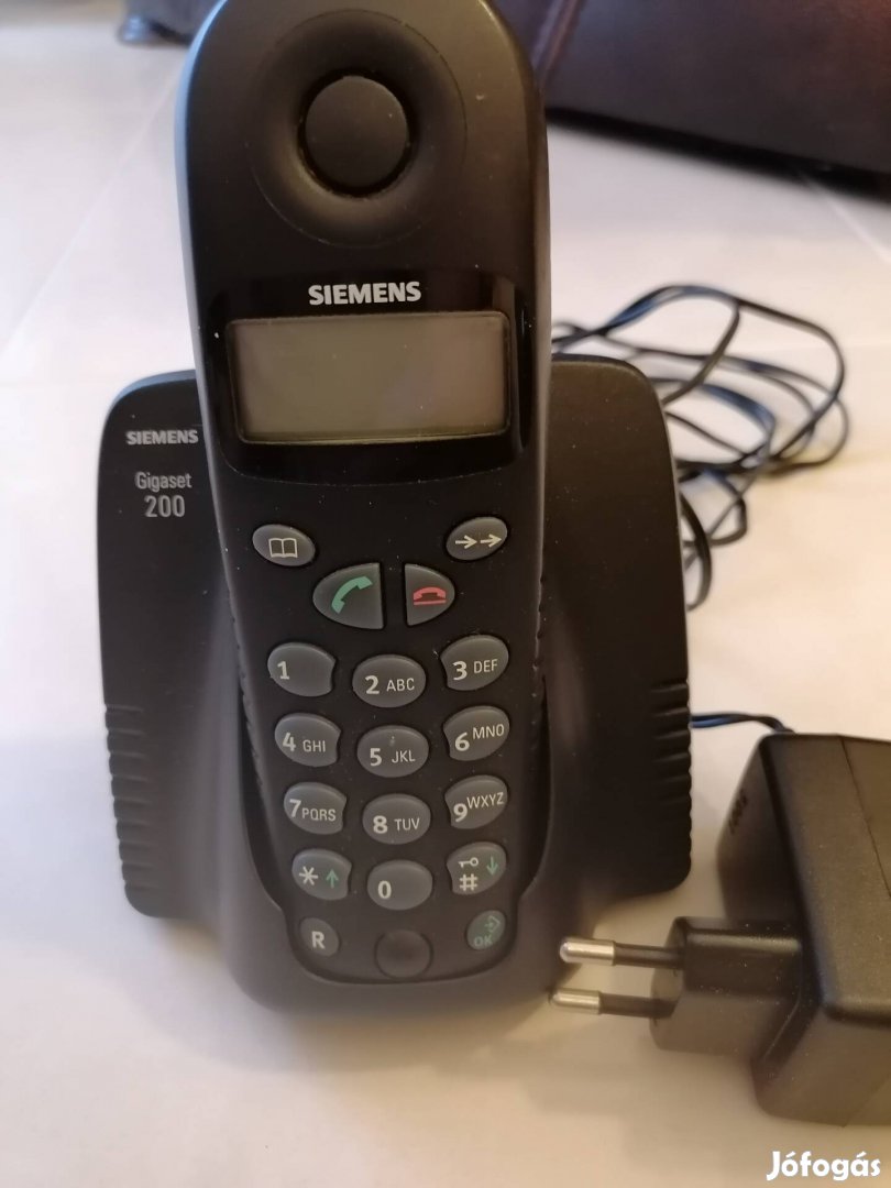 Siemens vezetékes hordozható telefon 
