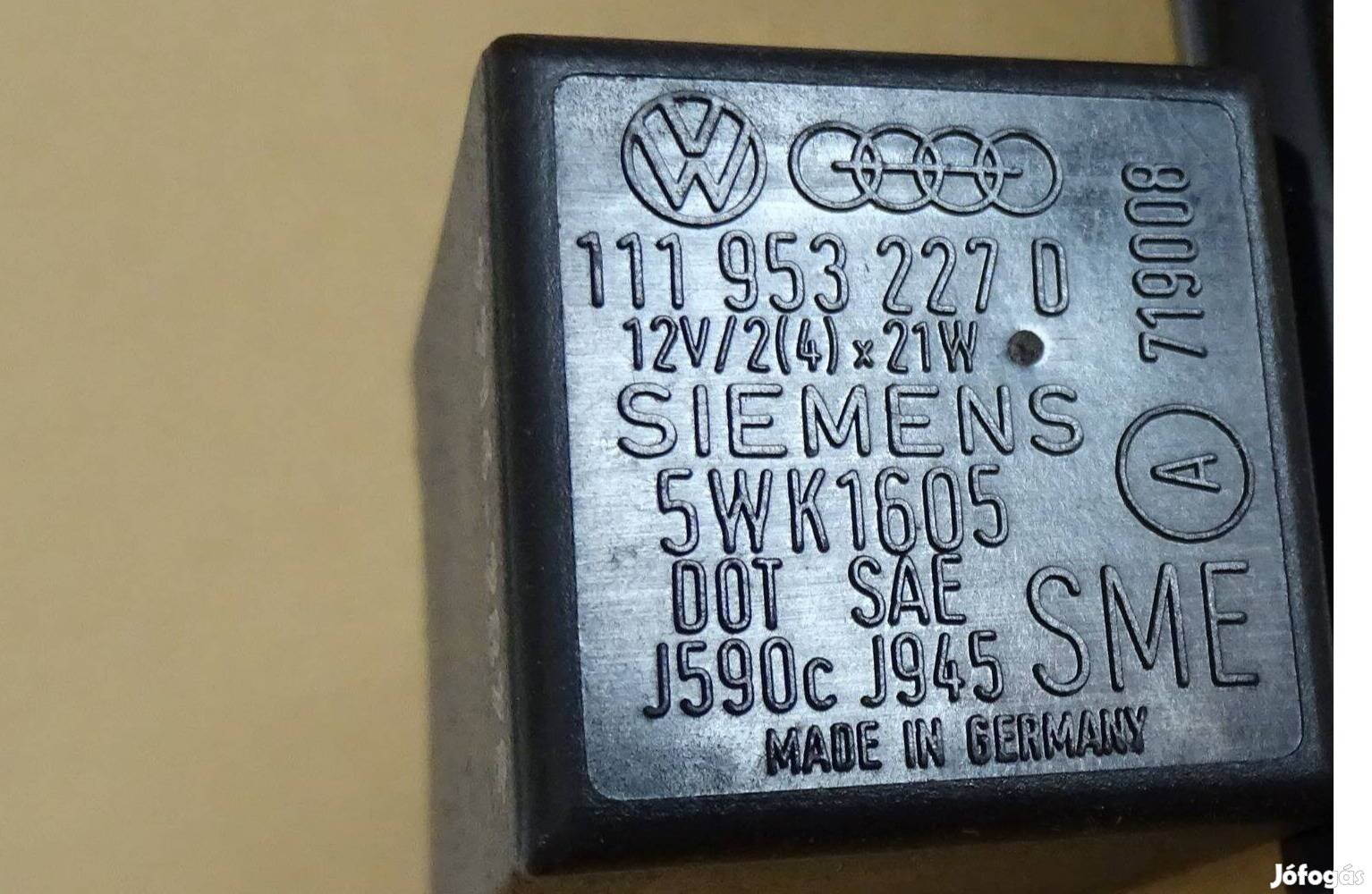 Siemens villogó relé (Audi-Volkswagen)