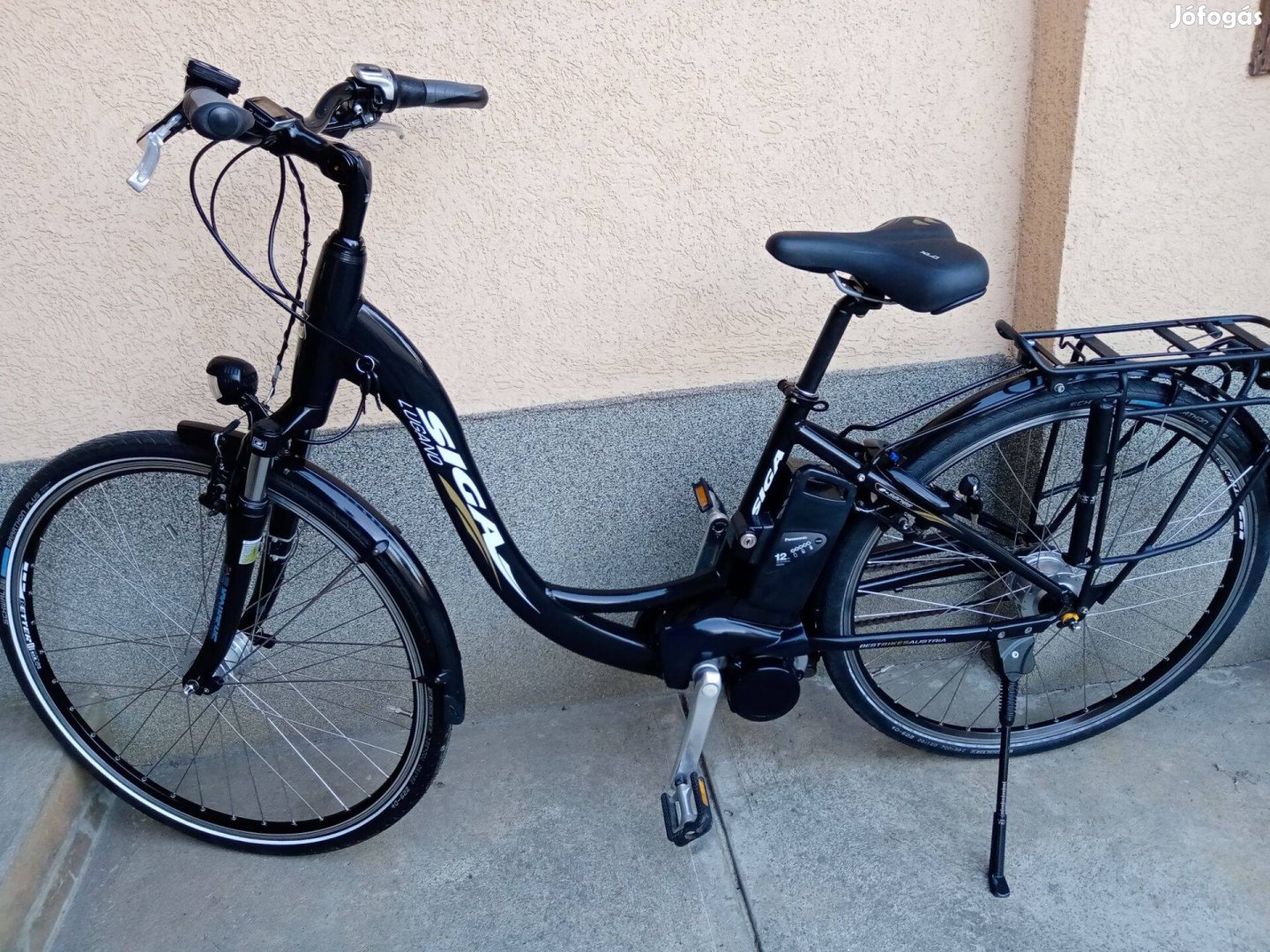 Siga mélyvázas elektromos kerékpár pedelec ebike e-bike garanciával