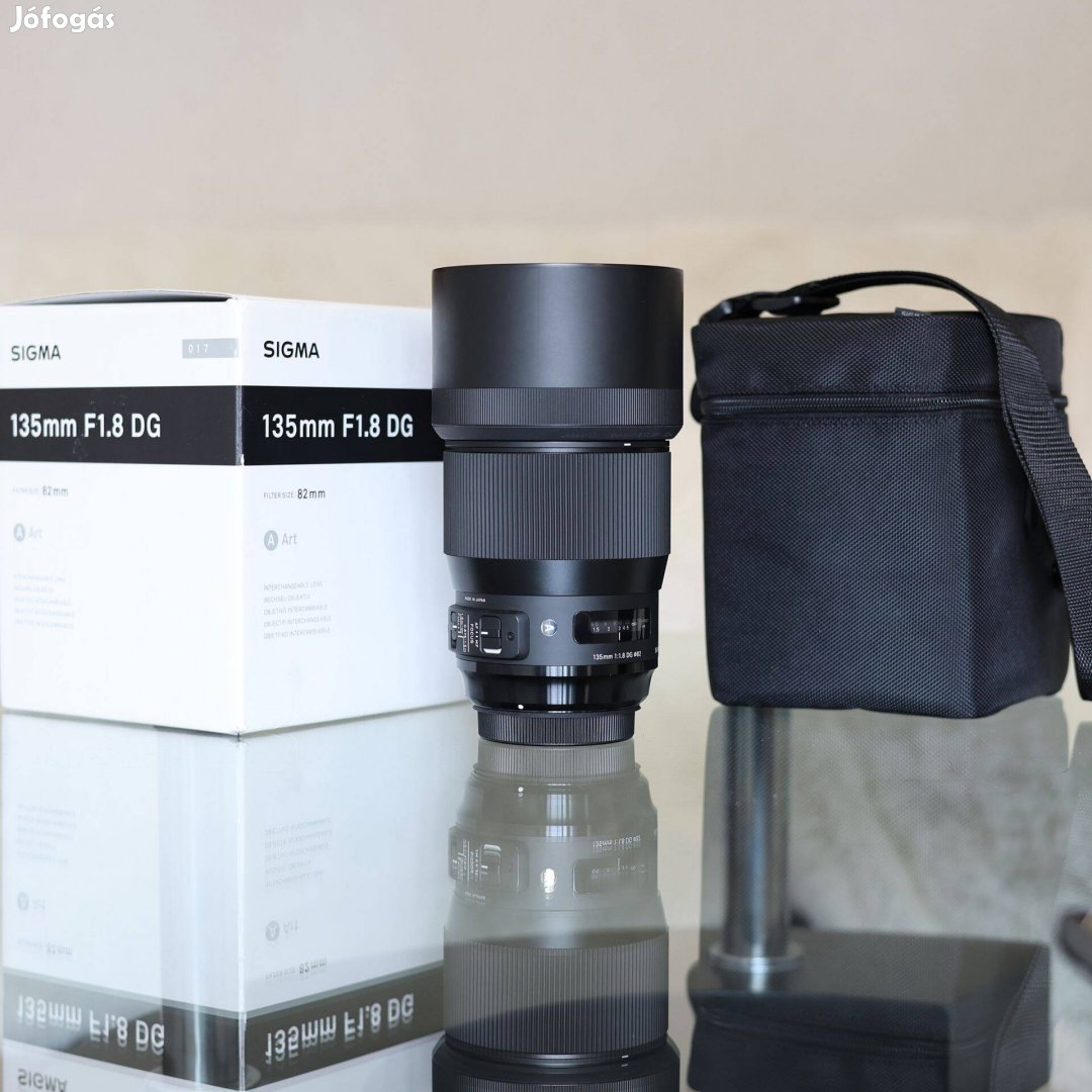Sigma 135mm f/1.8 DG HSM Art objektív ( Canon ) -Megkímélt- 135