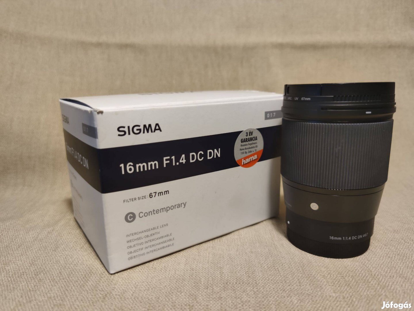 Sigma 16mm F 1,4 DC DN (sonye)