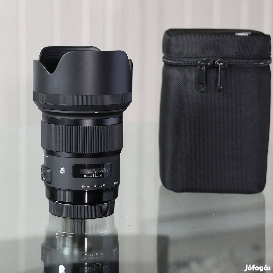 Sigma 50mm f/1.4 DG HSM Art ( Canon ) -Újszerű- 50