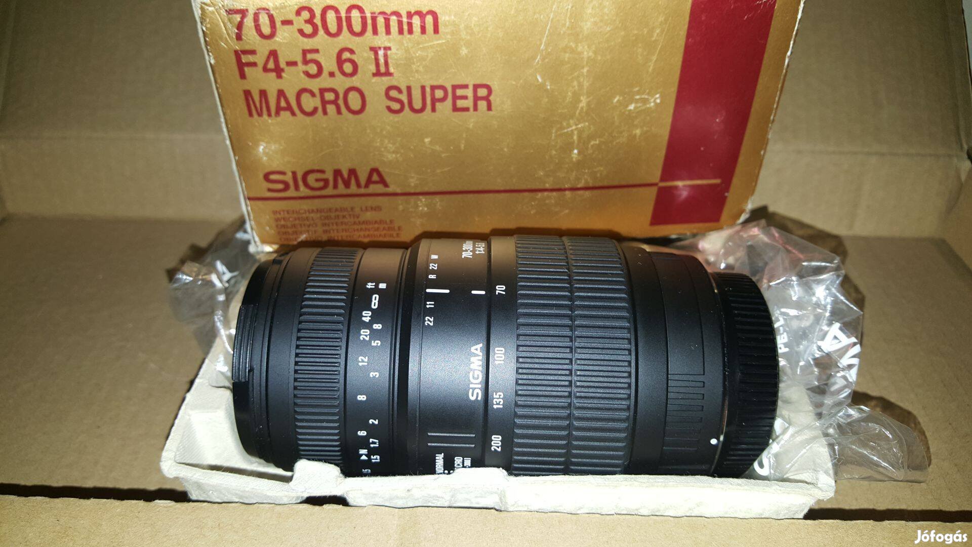 Sigma 70-300 F4-5.6 II Okjektív