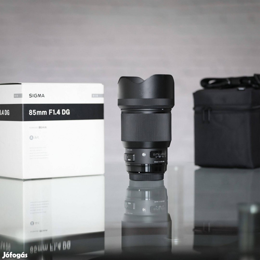 Sigma 85mm f/1.4 DG HSM Art objektív ( Nikon ) -Újszerű- 85