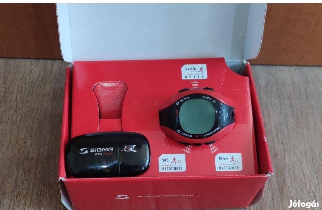 Sigma RC1209 Profi pulzusmérő óra futáshoz