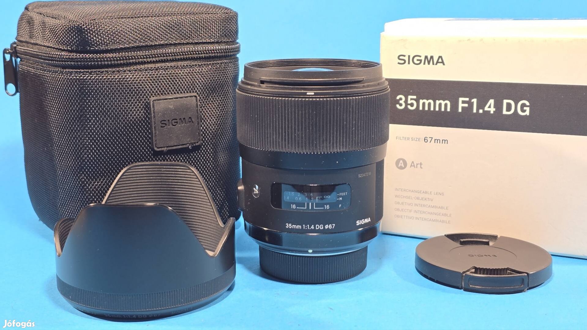 Sigma art 1.435mm dg nikon objektív 35mm