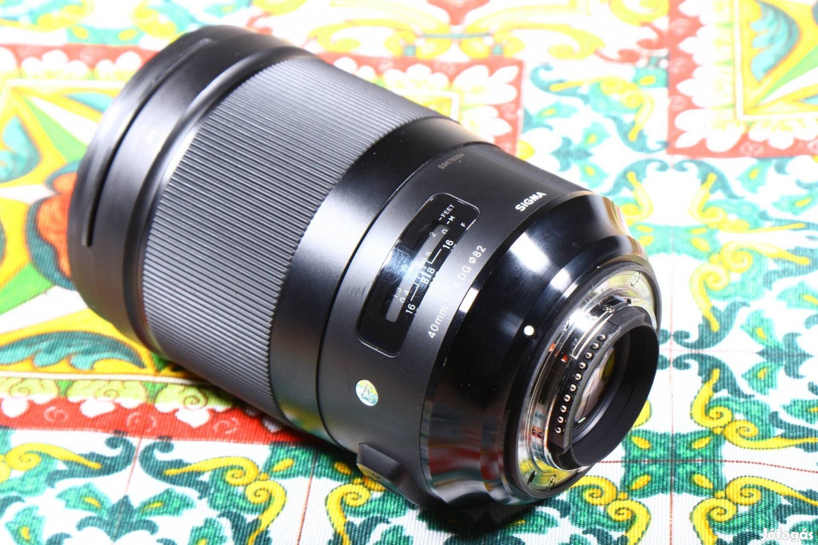 Sigma art 1.4 40mm nikon af objektív 