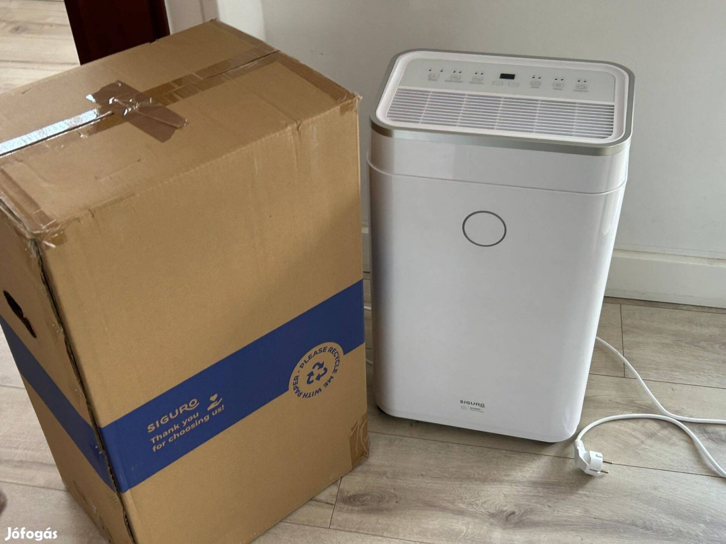 Siguro DH-P300W 20L WiFi smart páramentesítő párátlanító légtisztító