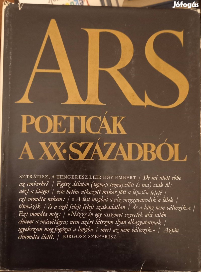 Sík Csaba Ars poeticák a XX. századból