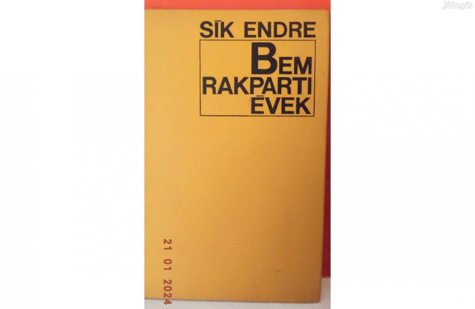 Sík Endre: Bem rakparti évek