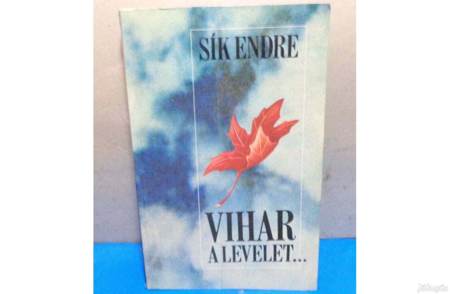 Sík Endre: Vihar a levelet