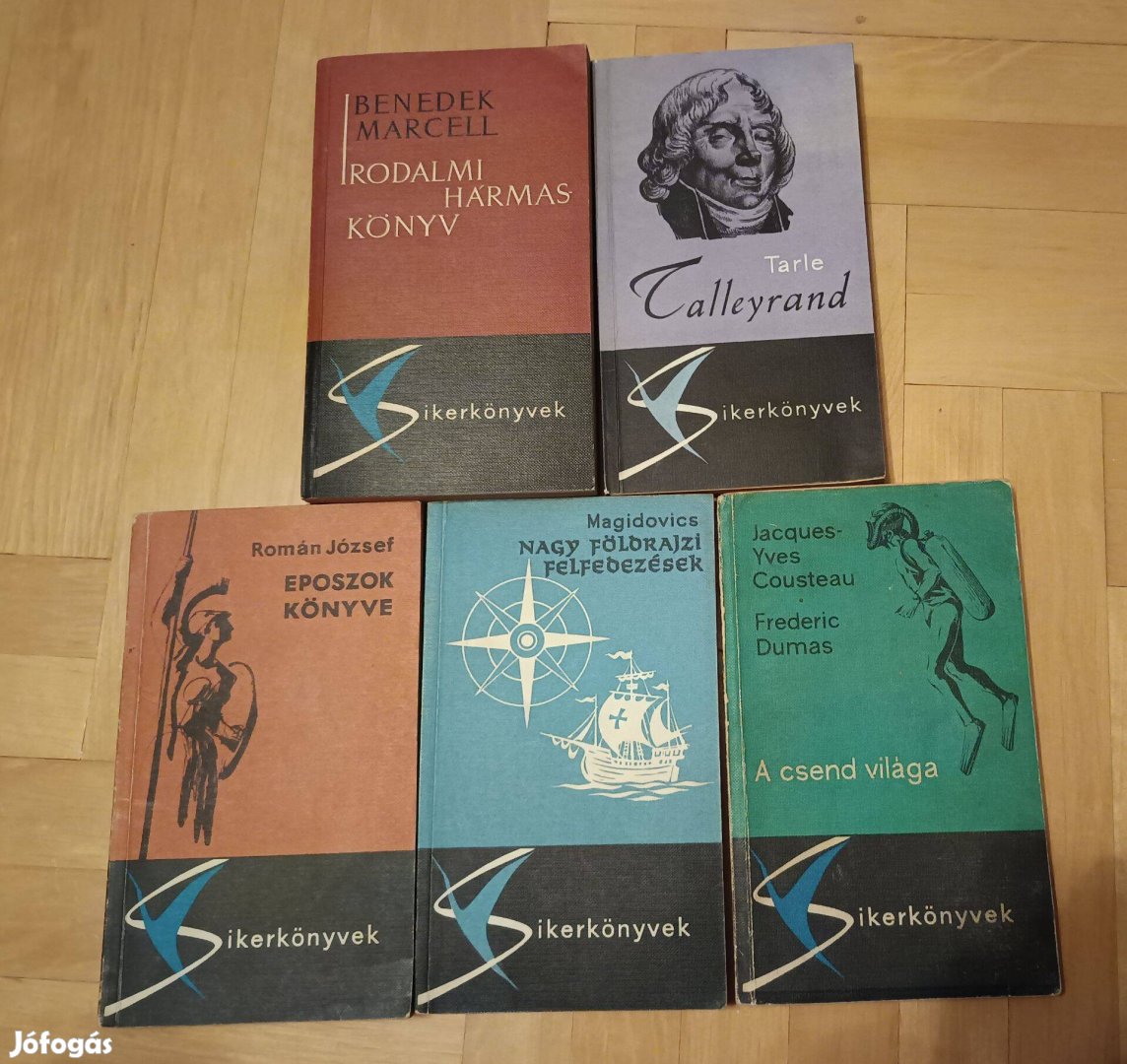 Sikerkönyvek sorozat 5 kötete