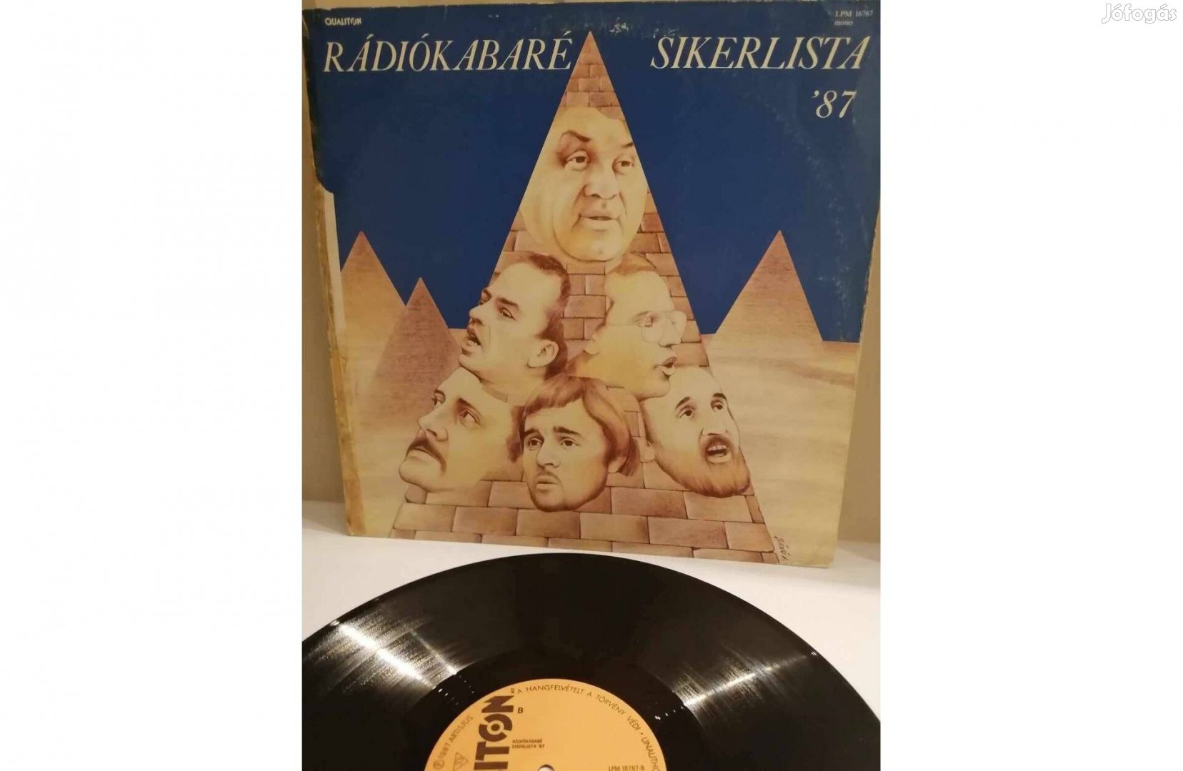 Sikerlista 87 rádiókabaré bakelit lemez eladó!