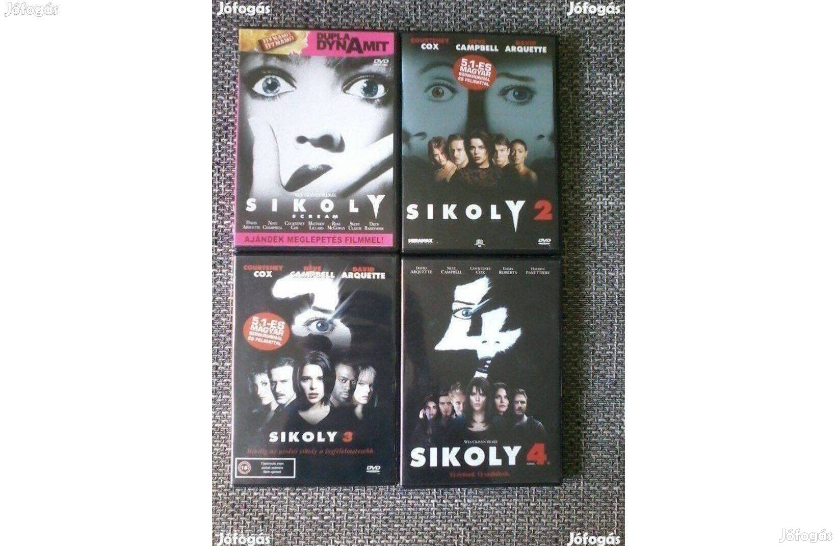 Sikoly 1-4 DVD Gyűjtemény