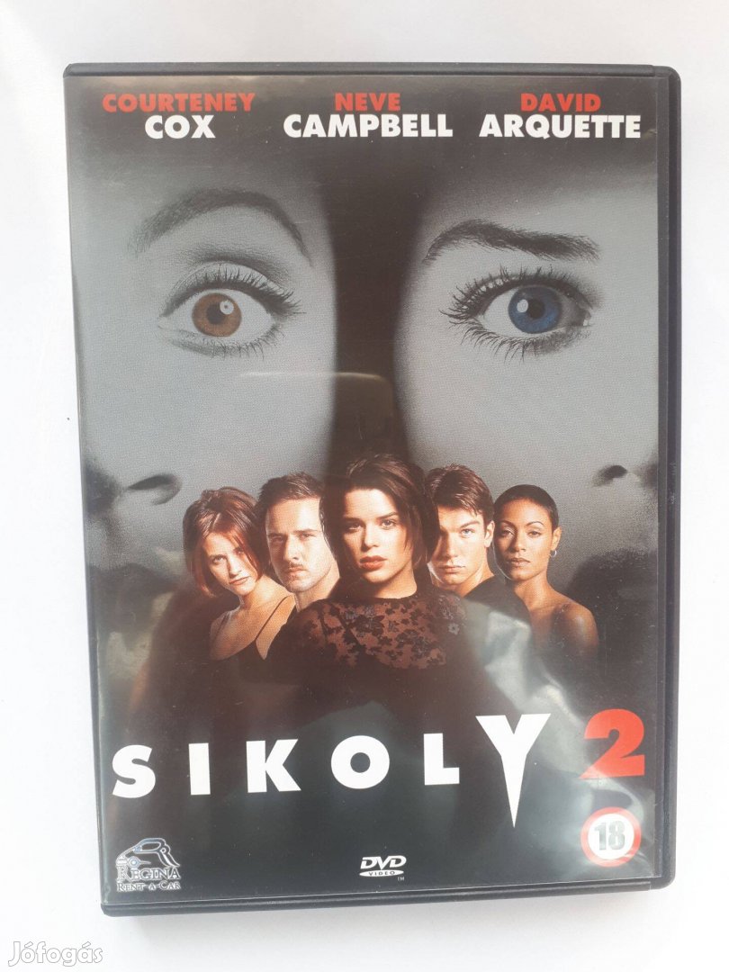 Sikoly 2. DVD (Courtney Cox, Neve Campbell, David Arquette) posta 510