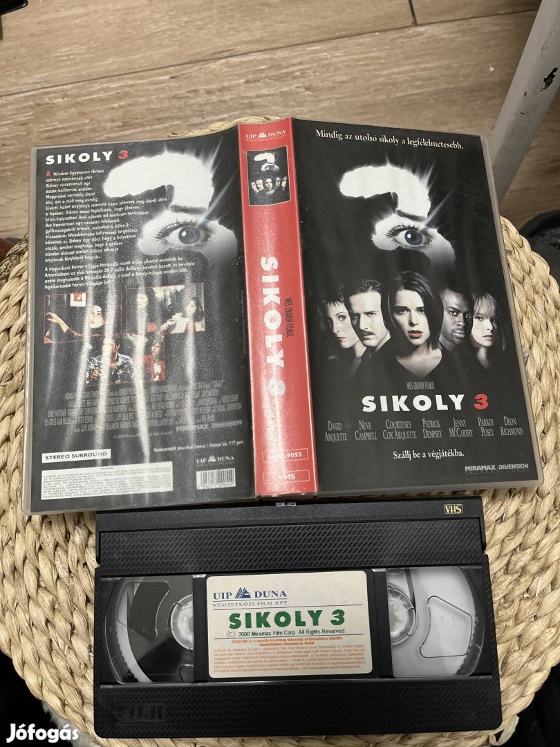 Sikoly 3 vhs. 