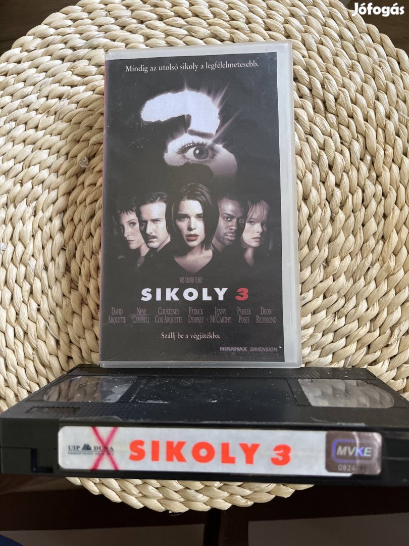 Sikoly 3 vhs. 