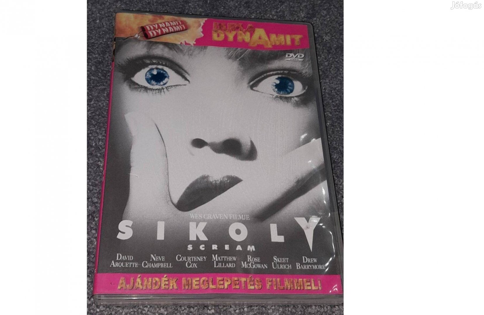Sikoly DVD (1996) Szinkronizált, karcmentes (+ ajándék film a DVD-n)