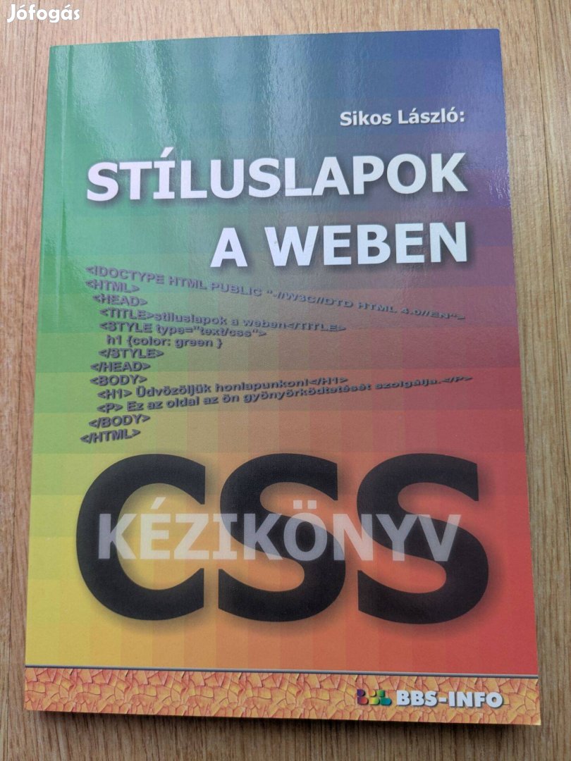 Síkos László: Stíluslapok a weben, CSS kézikönyv