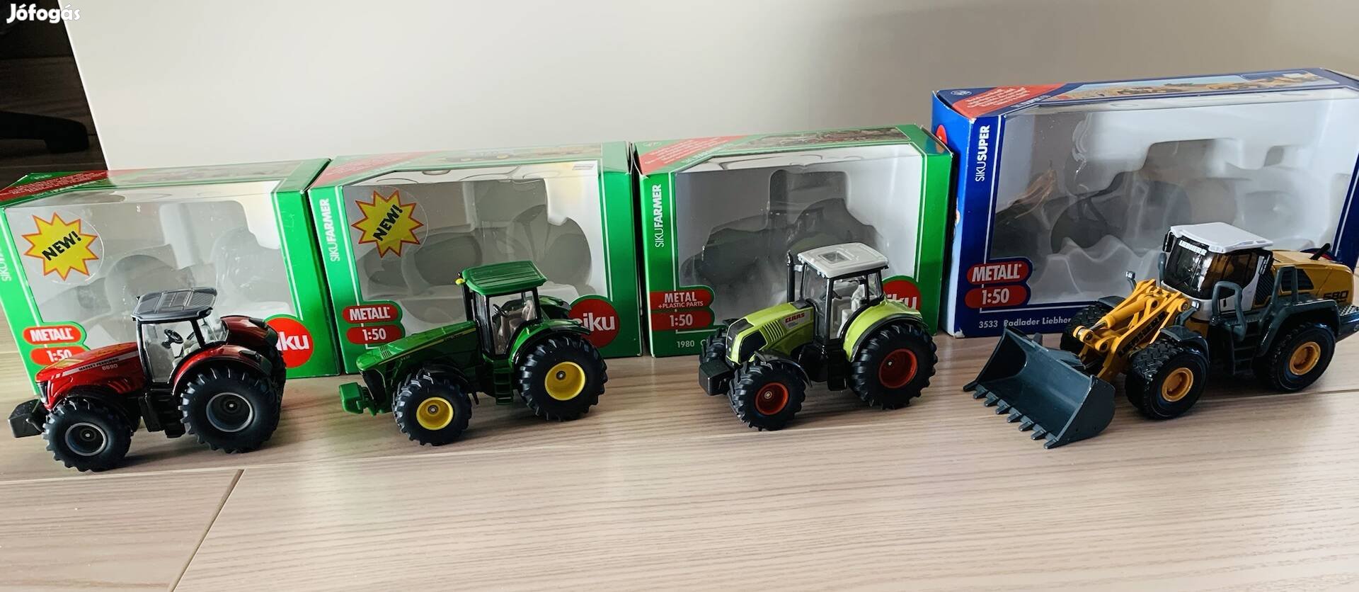 Siku traktorok és munkagép 1:50